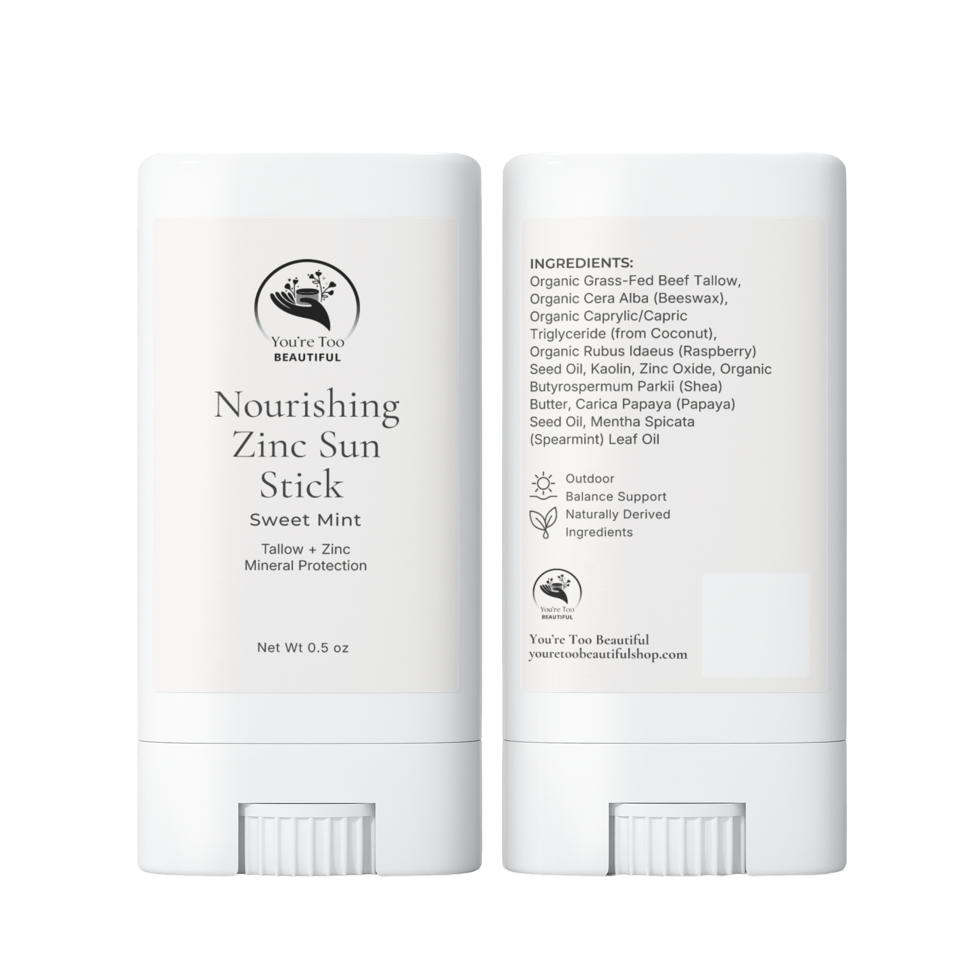 2 Pack Nourishing Zinc Sun Stick