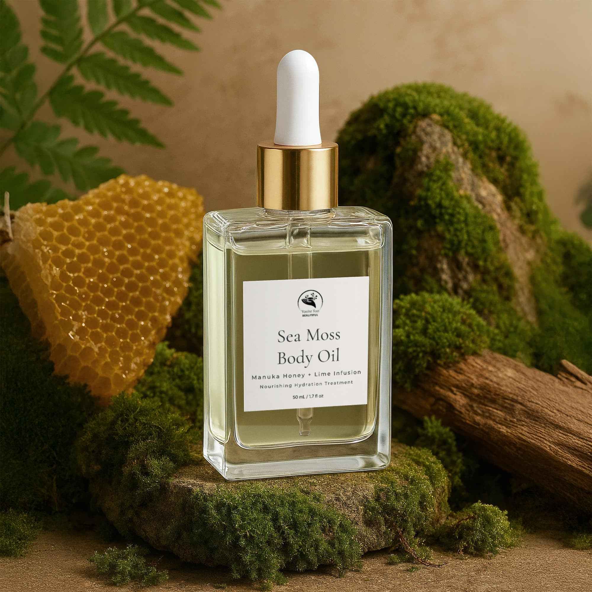 Sea Moss Body Oil for Nourished and Radiant Skin