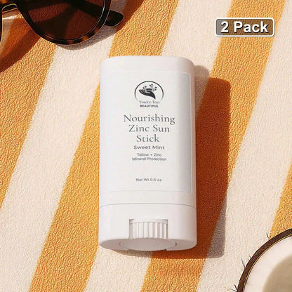 Nourishing Zinc Sun Stick 2-Pack | Mineral SPF Face Stick