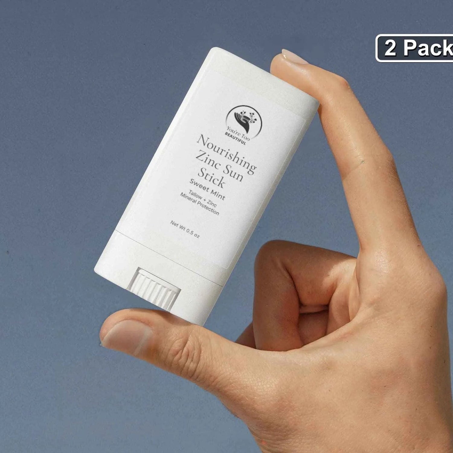 Nourishing Zinc Sun Stick 2-Pack | Mineral SPF Face Stick