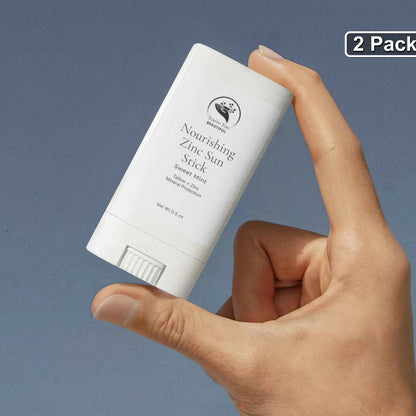 Nourishing Zinc Sun Stick 2-Pack | Mineral SPF Face Stick