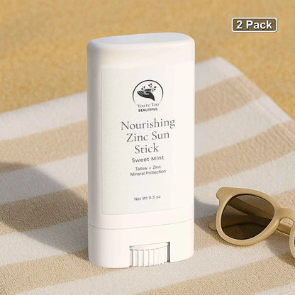 Nourishing Zinc Sun Stick 2-Pack | Mineral SPF Face Stick