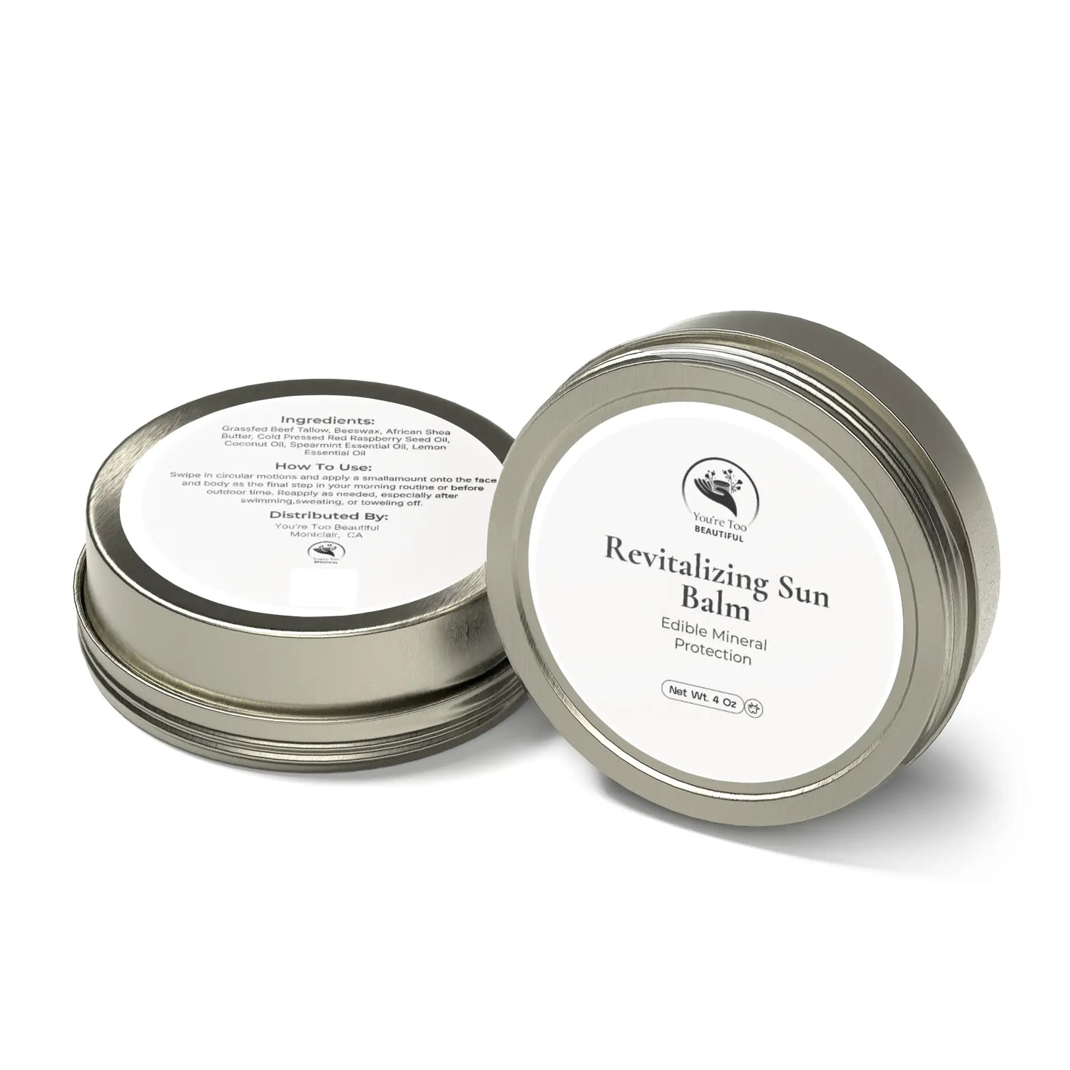 Revitalizing Sun Balm | Natural Hydrating Body Balm for Daily Sun Care