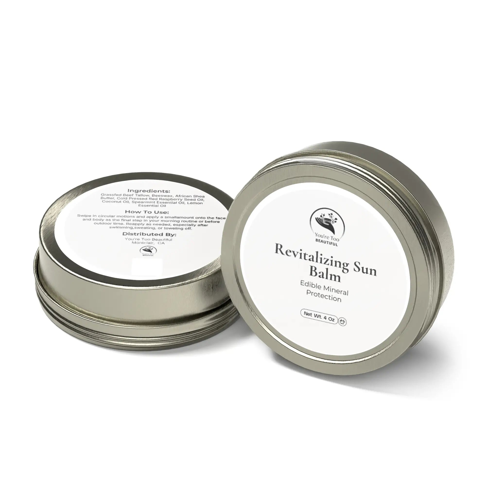 Revitalizing Sun Balm | Natural Hydrating Body Balm for Daily Sun Care