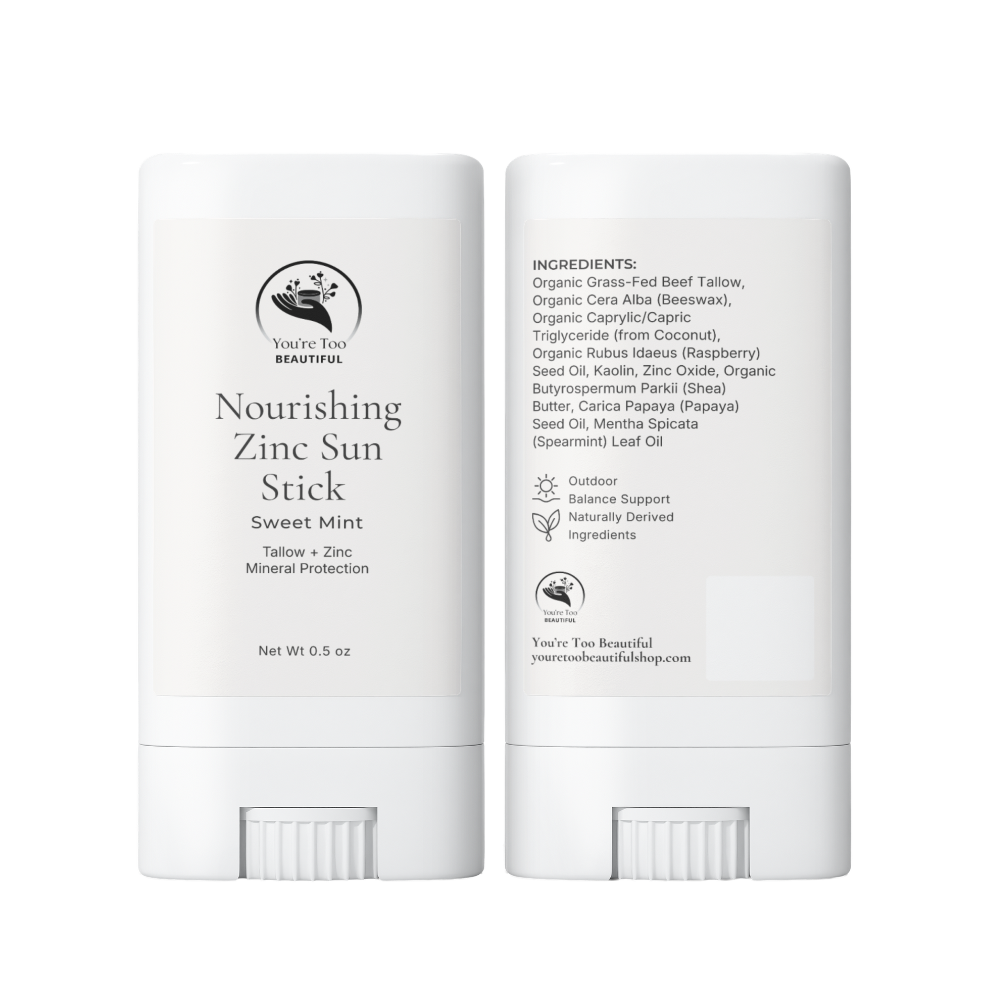 2 Pack Nourishing Zinc Sun Stick