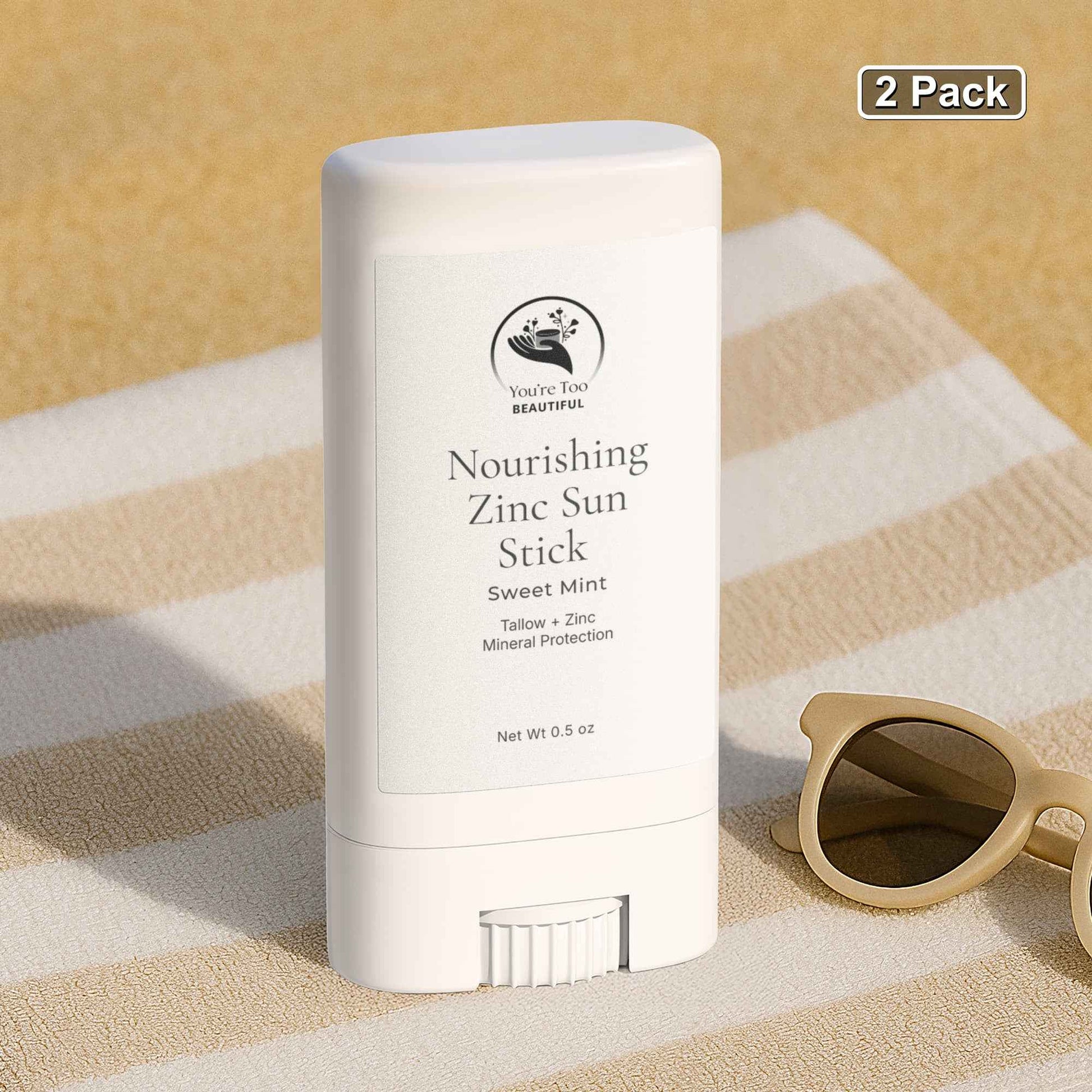 2 Pack Nourishing Zinc Sun Stick