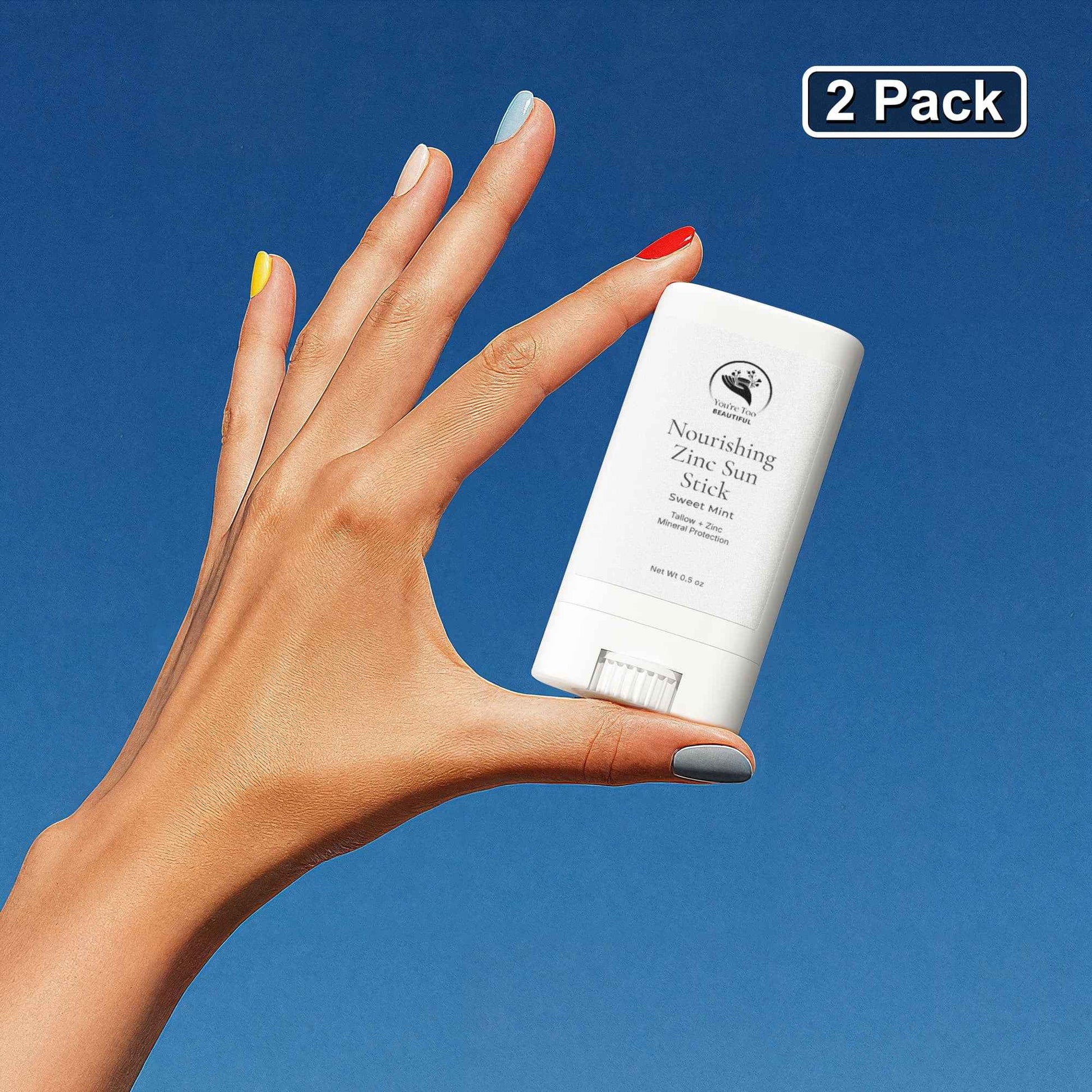 2 Pack Nourishing Zinc Sun Stick