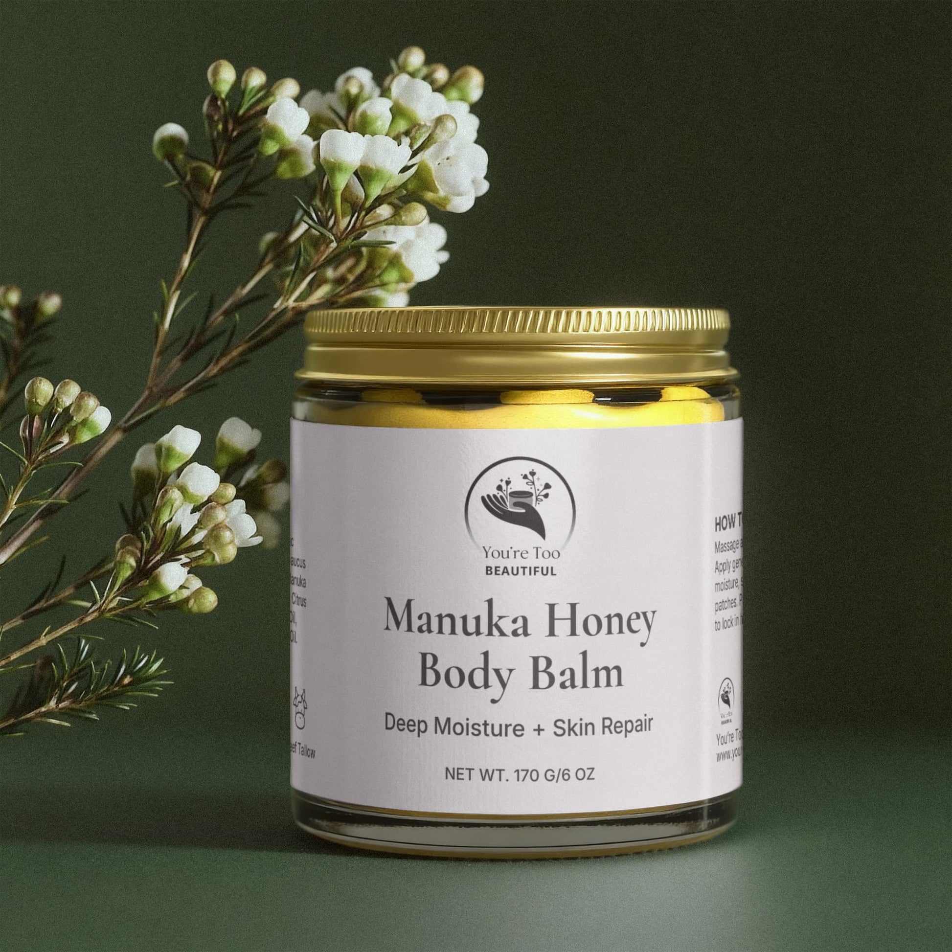 Manuka Honey Chamomile Tallow Body Balm