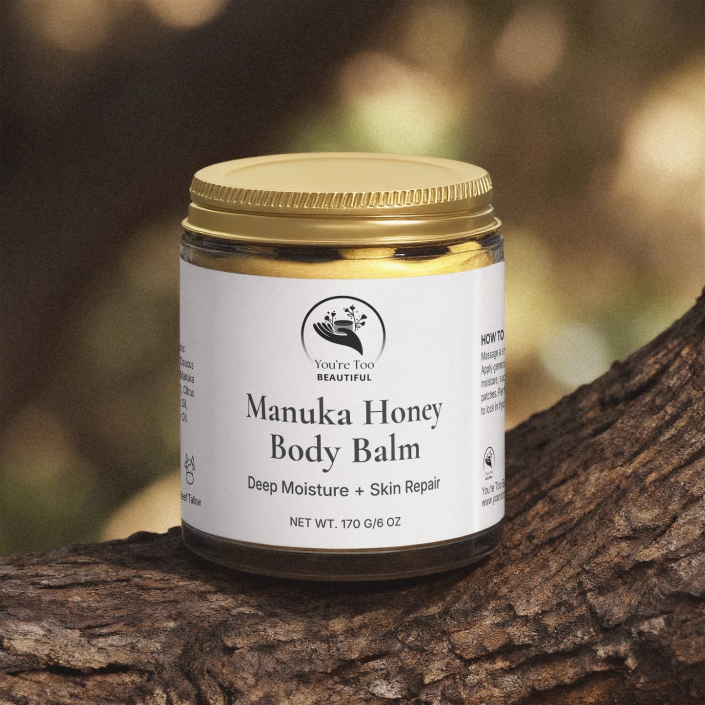 Manuka Honey Chamomile Tallow Body Balm