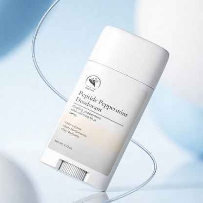 2 Pack Peptide Peppermint Deodorant for Freshness 