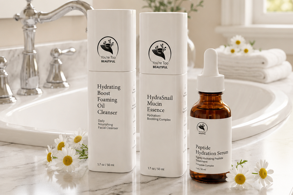 The Glow Essentials Set | Snail Mucin & Peptide Skincare Bundle